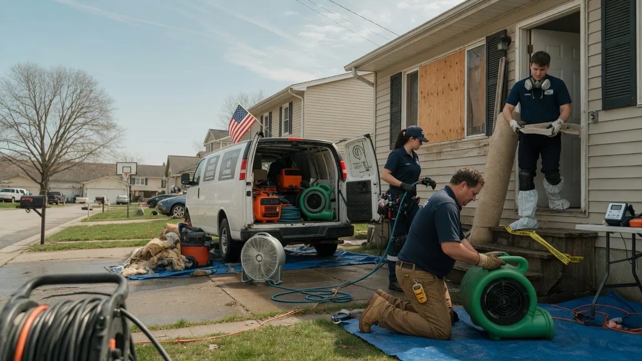 Water Damage Restoration in Medina, ND near me